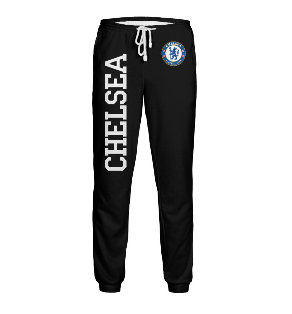 Мужские спортивные штаны с изображением Chelsea цвета Белый