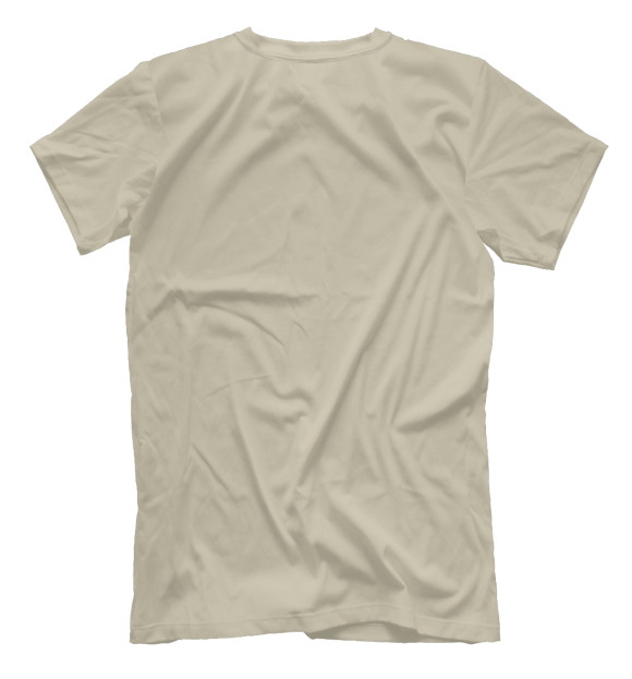 Мужская футболка с изображением Танк Левиафан цвета Белый
