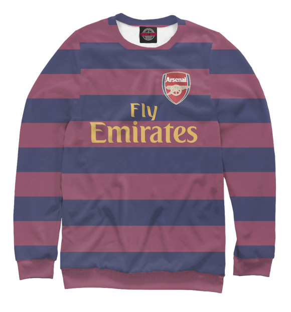 Свитшот для мальчиков с изображением Arsenal цвета Белый