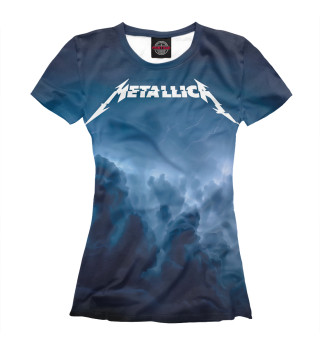 Женская футболка Metallica
