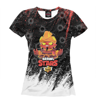 Женская футболка BRAWL STARS EVIL GENE
