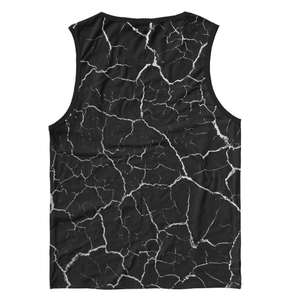 Мужская майка с изображением Учитель и этим все сказано цвета Белый