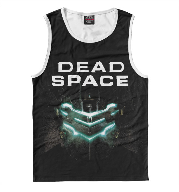 Майка для мальчика с притом Dead Space цвета Белый Майка для мальчика с изображением Dead Space цвета Белый