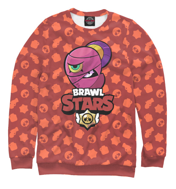 Свитшот для девочек с изображением Brawl Stars Tara цвета Белый