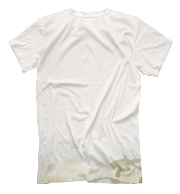 Мужская футболка с изображением Skydiving цвета Белый