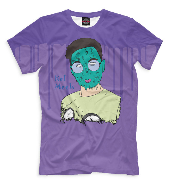 Футболка для мальчиков с изображением Милс Кел цвета Белый