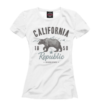 Женская футболка California