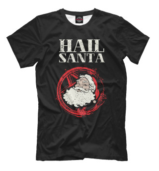 Мужская футболка Hail Santa