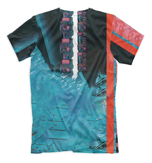 Футболка для мальчиков с изображением Призрак в доспехах цвета Белый