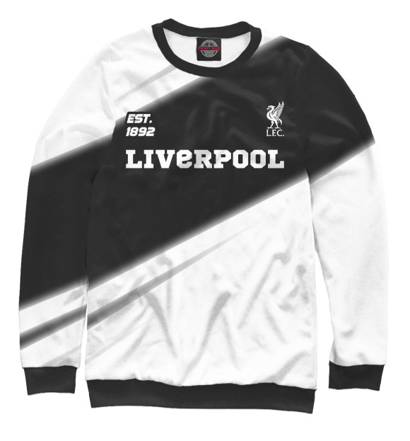 Свитшот для мальчиков с изображением Liverpool | Liverpool цвета Белый
