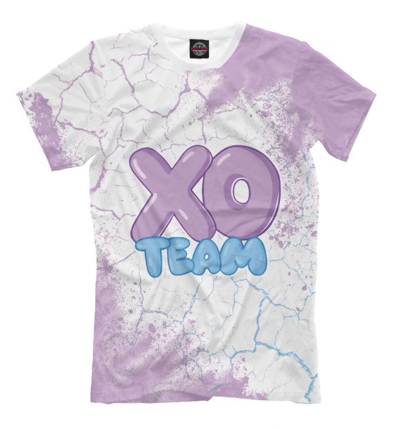 Мужская футболка с изображением XO Team House цвета Белый