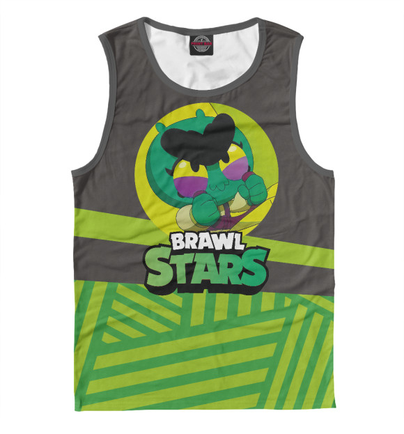 Майка для мальчика с изображением Ева Brawlstars цвета Белый