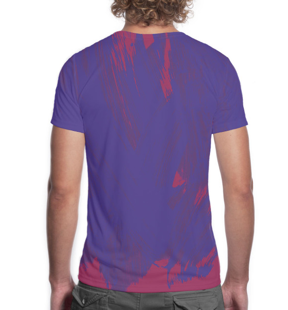 Мужская футболка с изображением My Singing Monsters Composer фиолетовый фон цвета Белый