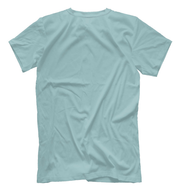 Мужская футболка с изображением Букет полевых цветов цвета Белый