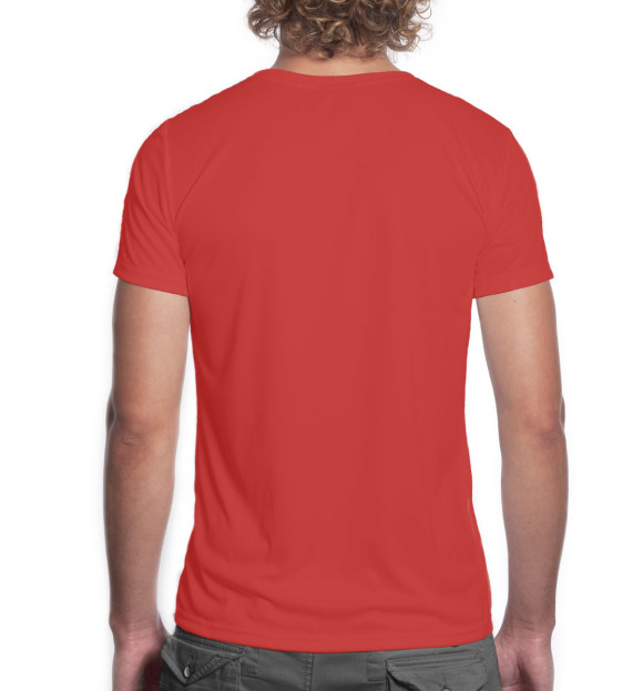 Мужская футболка с изображением Юнармия цвета Белый