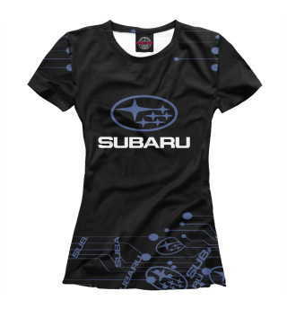 Футболка для девочек Subaru