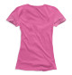 Женская футболка Корги на розовом фоне