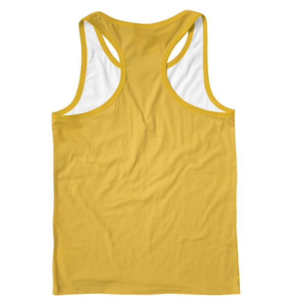 Мужская майка-борцовка с изображением 2023 с кроликом цвета Белый