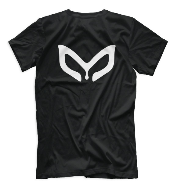 Мужская футболка с изображением Без комментариев цвета Белый