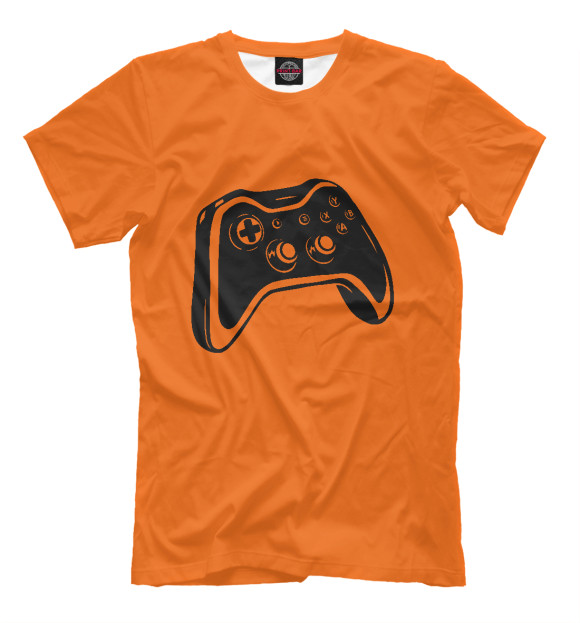 Футболка для мальчиков с изображением Game controller цвета Белый