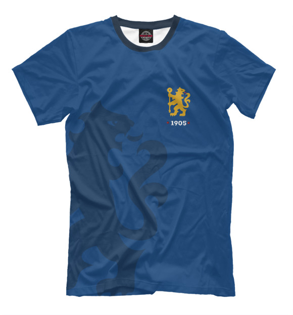 Мужская футболка с изображением Chelsea 1905 цвета Белый