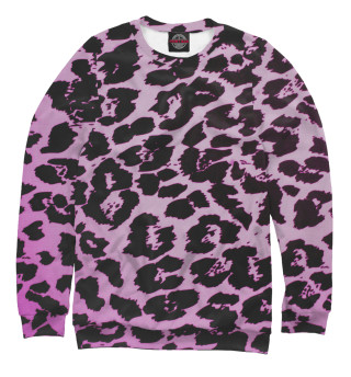 Свитшот для мальчиков Розовый леопард