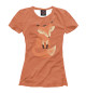 Женская футболка Путь лисы