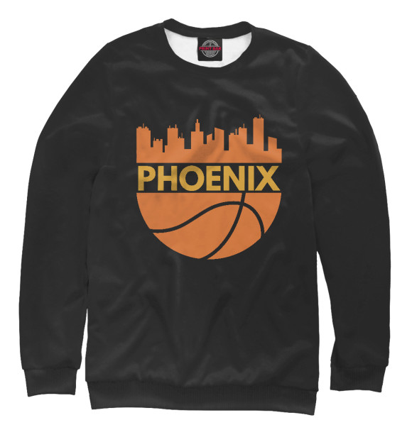 Свитшот для мальчиков с изображением Phoenix цвета Белый
