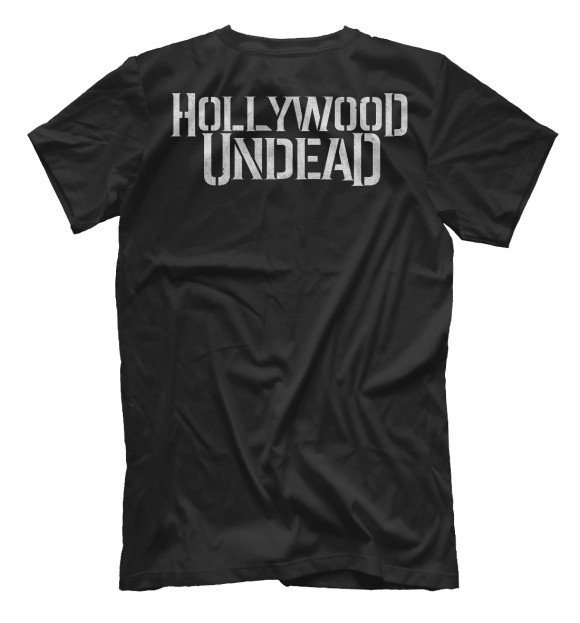 Мужская футболка с изображением Голубь Hollywood Undead цвета Белый