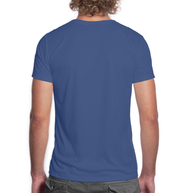 Мужская футболка с изображением Джастин Бибер цвета Белый