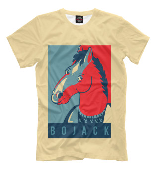 Мужская футболка Конь БоДжек