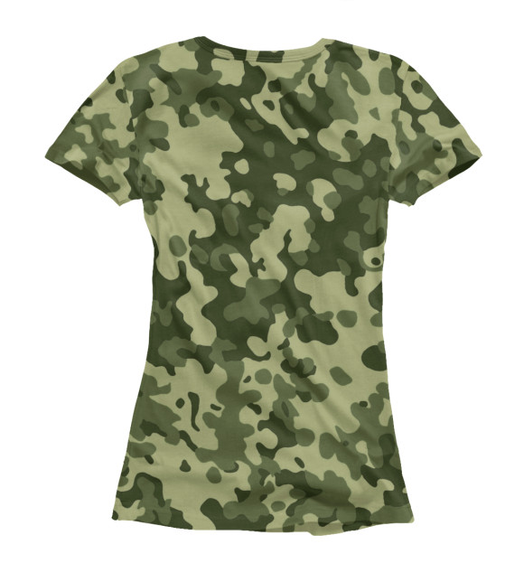Женская футболка с изображением Бывылый рыбак цвета Белый