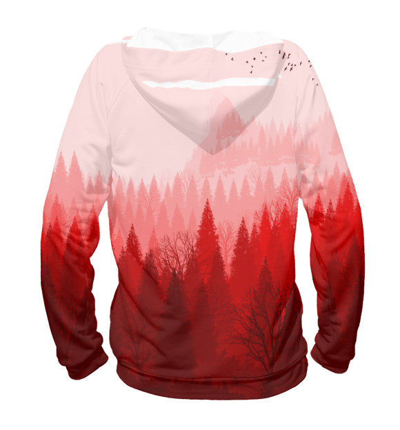 Мужское худи с изображением Firewatch цвета Белый