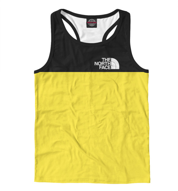 Мужская майка-борцовка с изображением The North Face цвета Белый