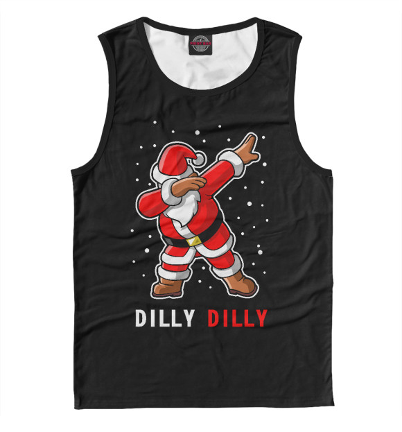 Майка для мальчика с изображением Dilly Dilly цвета Белый
