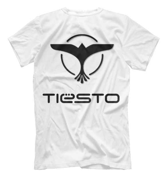 Футболка для мальчиков с изображением Tiesto цвета Белый
