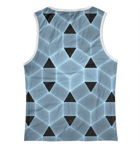 

Майки Print Bar, Белый, Blue cube