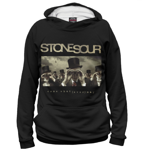 Худи для мальчика с изображением Stone Sour цвета Белый