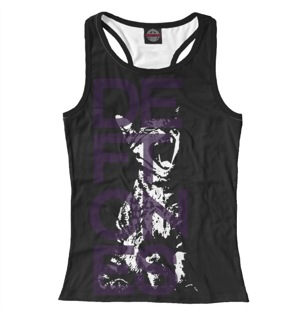 Женская майка-борцовка с изображением Deftones цвета Белый