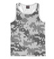 Мужская майка-борцовка Camo digital gray