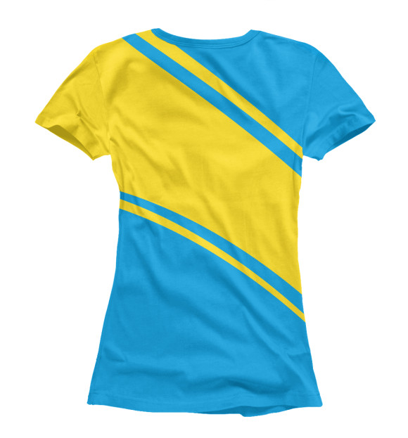 Женская футболка с изображением FC Rostov цвета Белый