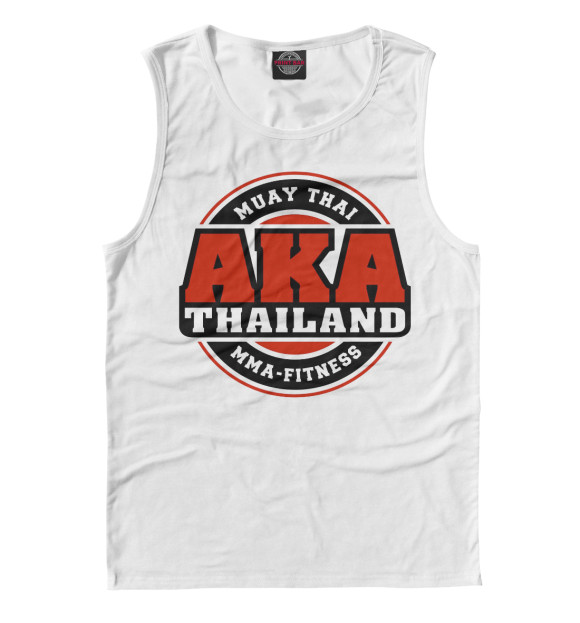 Майка для мальчика с изображением AKA Thailand цвета Белый