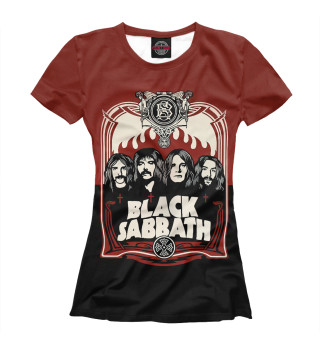 Футболка для девочек Black Sabbath