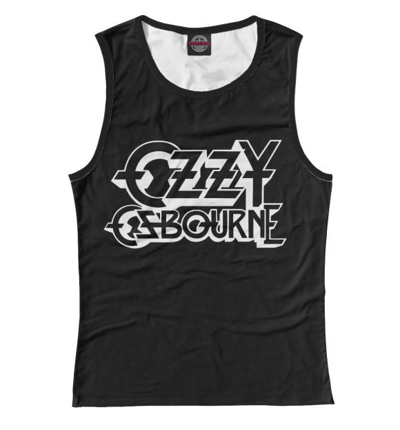 Майка для девочки с изображением Ozzy Osbourne цвета Белый