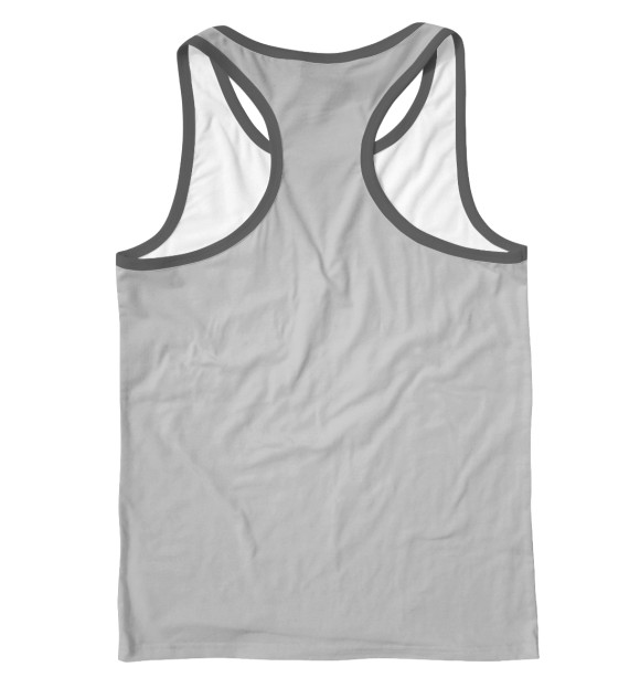 Мужская майка-борцовка с изображением Mitsubishi Lancer Evo IX цвета Белый