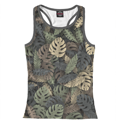 

Майки борцовки Print Bar, Белый, Тропический камуфляж