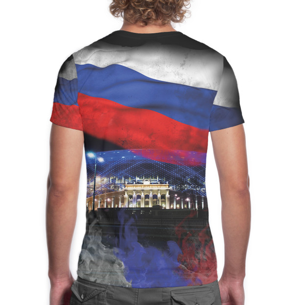 Мужская футболка с изображением Екатеринбург цвета Белый