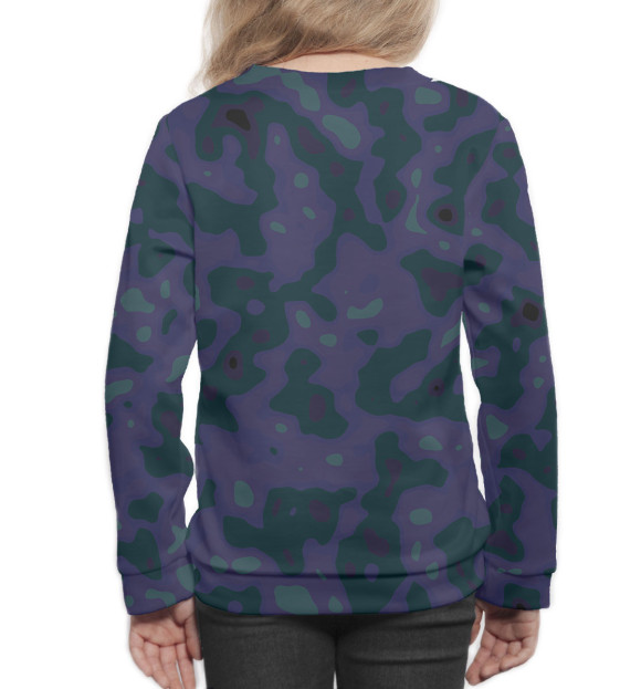 Свитшот для девочек с изображением JDM цвета Белый