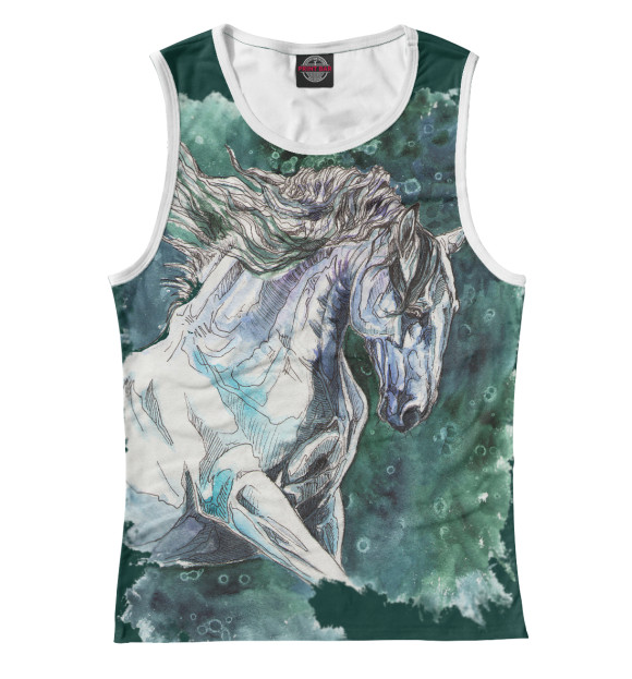 Майка для девочки с изображением Липициан цвета Белый