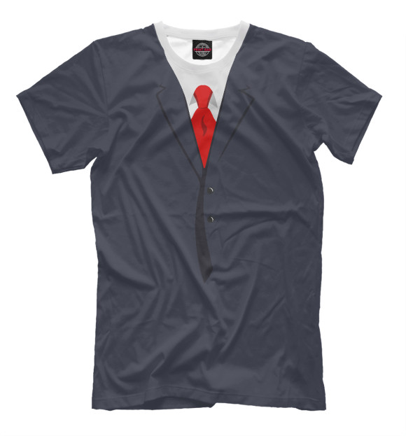 Мужская футболка с изображением OfficeSkin цвета Молочно-белый